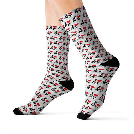 I Love NY Socks