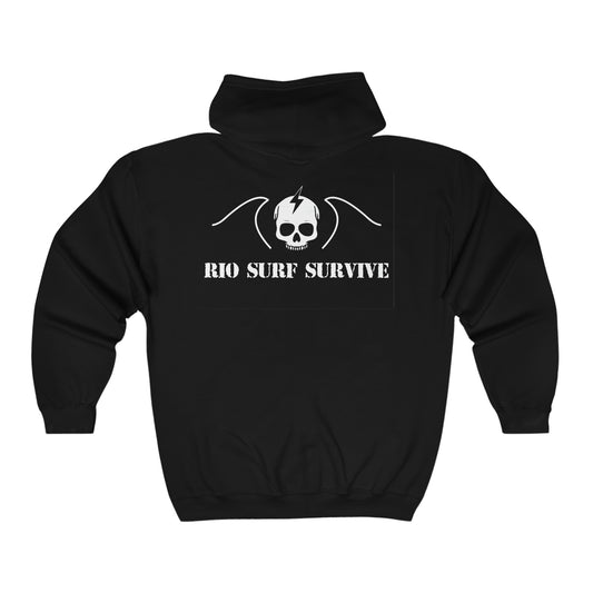 Rio Surf Survice Full Zip Hooded Sweatshirt